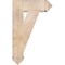 Ekena Millwork Traditional Arts & Crafts Smooth Bracket, Douglas Fir, 5 1/2"W x 20"D x 32"H BKT06X20X32TRA03SDF - alternate 4